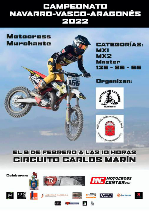 Arranca el calendario de motocross en Murchante